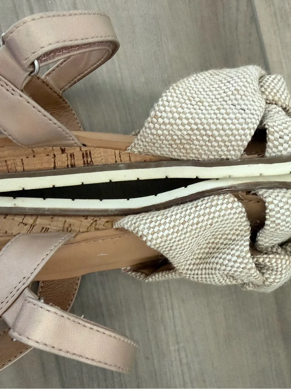 Dolce Vita Girls Davis Tan Sandals Size 3